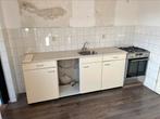 Keukenblok, Huis en Inrichting, Keuken | Complete keukens, Ophalen, Zo goed als nieuw, Wit, Enkelwandige keuken