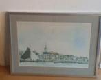 Siewert.Ciano Siewert Zicht op Blokzijl, Antiek en Kunst, Kunst | Litho's en Zeefdrukken, Ophalen