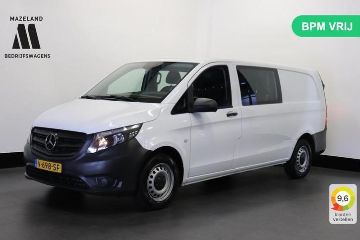 Mercedes-Benz Vito 114 CDI Extra Lang Dubbele Cabine EURO 6, Auto's, Bestelauto's, Bedrijf, Te koop, ABS, Airbags, Airconditioning
