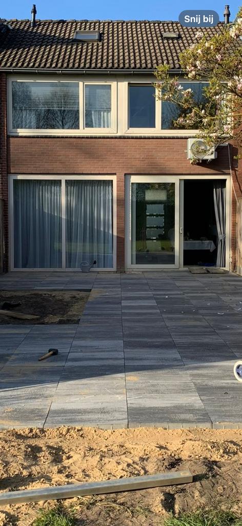 Schuifpui en Vast raam, Doe-het-zelf en Verbouw, Kozijnen en Schuifpuien, Zo goed als nieuw, Schuifpui, Kunststof, 225 cm of meer
