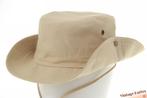 Australische bush hoed met drukknopen beige katoen 58 t/m 60, Kleding | Heren, Hoeden en Petten, Ophalen of Verzenden, Nieuw, 58 of 59 cm (L, 7¼ of ⅜ inch)