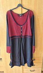 Ultimate Mik's tricot jurk rood/zwart - Mt XXXL=50, Kleding | Dames, Jurk, Ophalen of Verzenden, Zo goed als nieuw, Ultimate Mik'