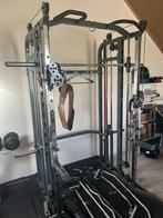 Power rack dual pulley krachtstation fitness apparaat, Ophalen of Verzenden, Zo goed als nieuw, Overige typen
