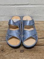 Finn Comfort - Leren slippers 41 - Nieuw €120 - Uitneembaar, Kleding | Dames, Finn Comfort, Blauw, Nieuw, X
