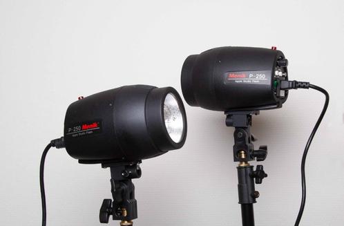 Studioflitser P-250 Menik, Audio, Tv en Foto, Fotografie | Fotostudio en Toebehoren, Zo goed als nieuw, Complete fotostudio, Ophalen