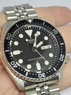 Seiko SKX007K, Ophalen of Verzenden, Zo goed als nieuw, Zwart, IOS