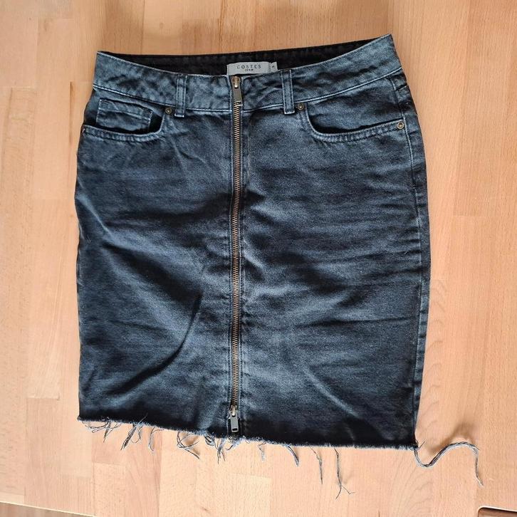 Costes zwarte denim rok maat M, Kleding | Dames, Rokken, Nieuw, Maat 38/40 (M), Zwart, Boven de knie, Ophalen of Verzenden