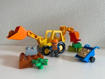 Lego Duplo Bouwvakker met Graafmachine beschikbaar voor biedingen