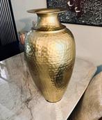 BloemenVaas Goud. Zgan., Overige materialen, Overige kleuren, 50 tot 75 cm, Ophalen of Verzenden