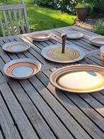 Gien France Etna Servies, Huis en Inrichting, Keuken | Servies, Ophalen of Verzenden, Overige stijlen, Bord(en)