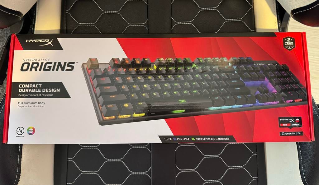 HyperX Alloy Origins RGB gaming toetsenbord - Nieuw!, Gaming toetsenbord, Nieuw, Ophalen of Verzenden, Qwerty