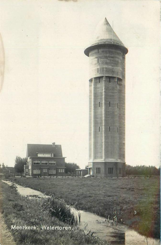 701277003 Meerkerk Watertoren, Verzamelen, Ansichtkaarten | Nederland, Utrecht, Voor 1920, Verzenden