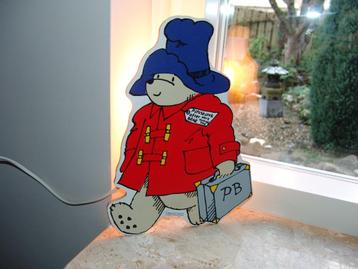 Paddington Beertje | Wandlamp | Kinderkamer | Hout | Geel beschikbaar voor biedingen