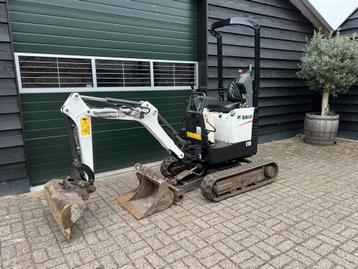 Bobcat E10 minigraver/minikraan/graafmachine (bj 2011) beschikbaar voor biedingen