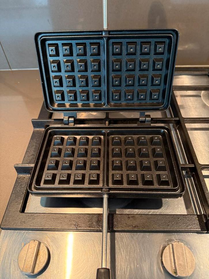 Aluminium Wafelijzer - Captain Cook, Huis en Inrichting, Keuken | Keukenbenodigdheden, Gebruikt, Ophalen of Verzenden