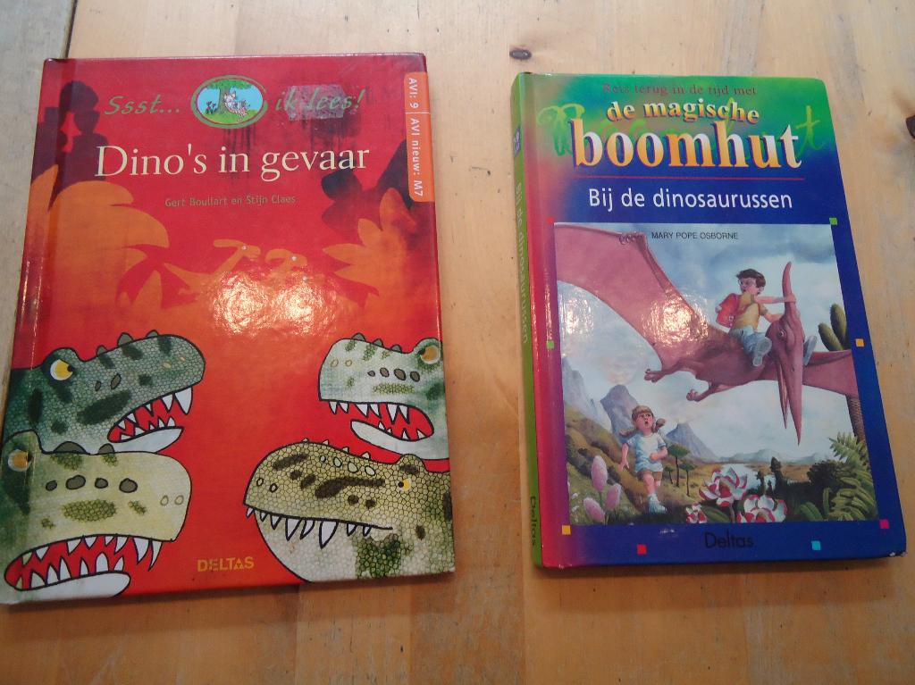 magische boomhut bij de dinosaurussen (D) ZGAN, Ophalen of Verzenden, Zo goed als nieuw, Fictie algemeen