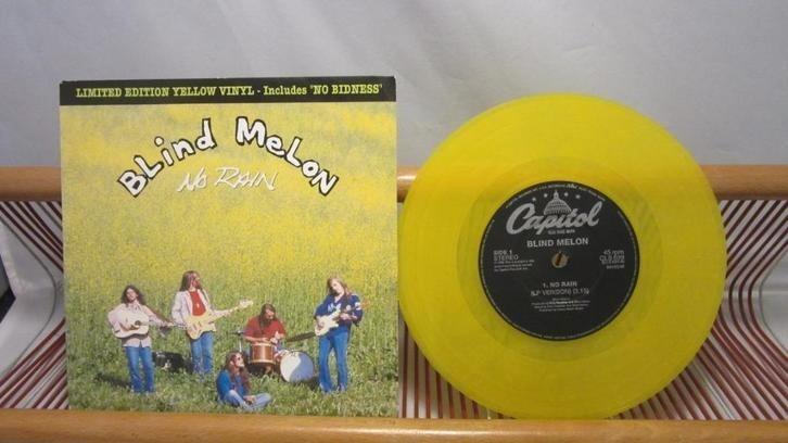 Blind Melon, No Rain (zeldzame single 7"), Cd's en Dvd's, Vinyl Singles, Single, Pop, 7 inch, Ophalen of Verzenden