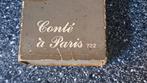 Vintage tekenpotloden Conté à Paris, Gebruikt, Onbekend, Ophalen of Verzenden, Potlood of Stift