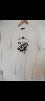 Prada t-shirt wit Large, Kleding | Heren, T-shirts, Maat 52/54 (L), Ophalen of Verzenden, Wit