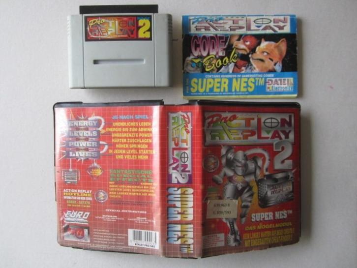 Action Replay 2 SNES Super Nintendo NES, Spelcomputers en Games, Games | Nintendo Super NES, Gebruikt, Overige genres, 2 spelers