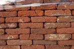 Antieke rode handvorm stenen waal ca 22 x 4.5 5.300 stuks, Doe-het-zelf en Verbouw, Metselstenen, Verzenden, Zo goed als nieuw