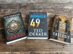 Ted Dekker, verboden, nummer 49 en Obsessie, Ophalen of Verzenden, Zo goed als nieuw, Nederland