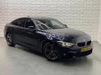 BMW 4-serie Gran Coupé 418i High Executive M PAKKET LEER PD, Auto's, Automaat, Lichtsensor, Gebruikt, Zwart