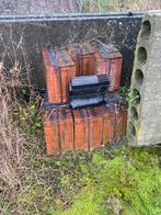 VHV dakpannen mat verglaasd zwart, Ophalen, Steen of Klei, Zwart, Nieuw