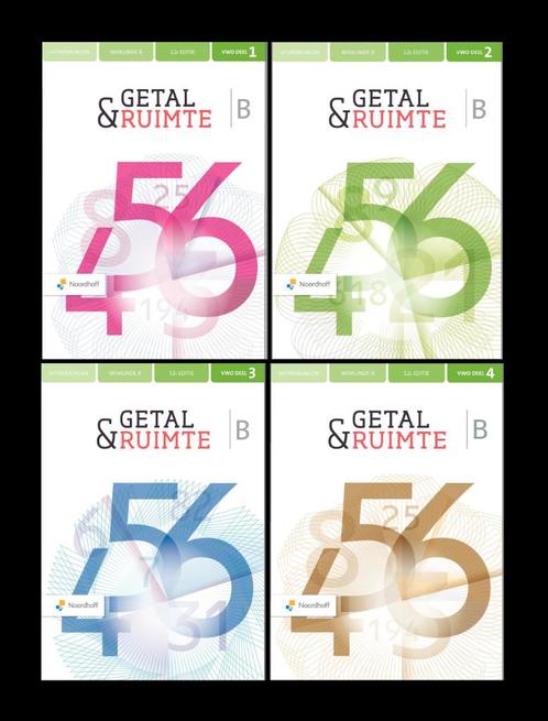 Uitwerkingen Getal & Ruimte VWO B. Deel 1 t/m 4. 12e editie., Boeken, Schoolboeken, Nieuw, Wiskunde B, VWO, Ophalen of Verzenden