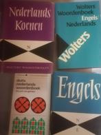 2 Woordenboeken: Eng-Ned / Ned -Duits en Nederlands., Koenen of Wolters, Wolters-Noordhoff, Ophalen of Verzenden, Zo goed als nieuw