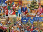 Gibsons - a Christmas to Remember - 4x500 stukjes, Ophalen of Verzenden, 500 t/m 1500 stukjes, Nieuw, Legpuzzel