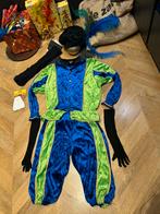 Pietenpak 152 groen blauw  Sinterklaas set compleet luxe, Ophalen of Verzenden, Nieuw