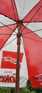 2 retro parasols, 1 voet (gratis), Tuin en Terras, Parasols, Ophalen of Verzenden, Gebruikt, 1 tot 2 meter