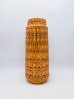 XL Vloervaas Scheurich Inka West Germany Okergeel 260-40, Ophalen of Verzenden