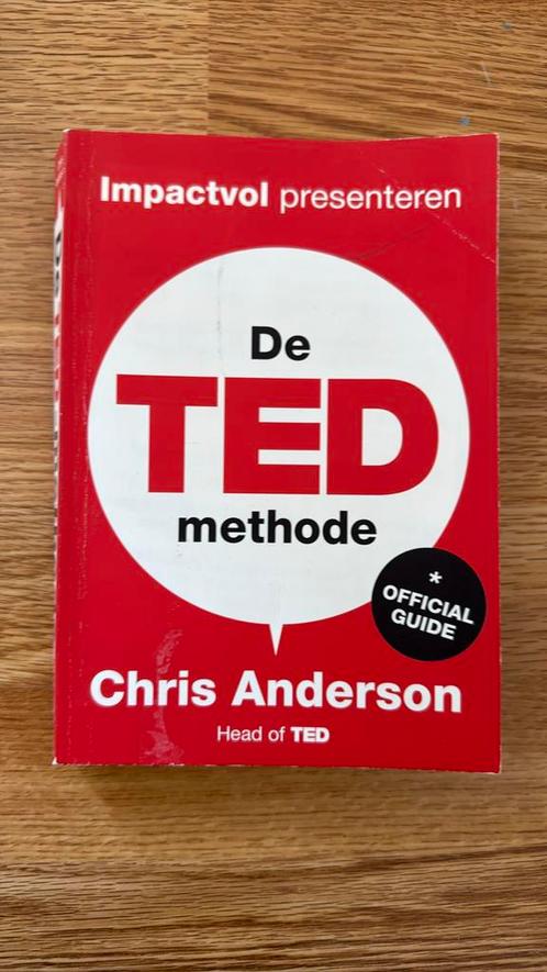 Chris Anderson - De TED-methode, Boeken, Wetenschap, Gelezen, Ophalen of Verzenden