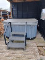 Jacuzzi kleur zwart7, Tuin en Terras, Ophalen of Verzenden, Gebruikt, Trap, Vast
