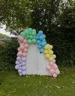 Ballonnenbogen op maat / backdrops/ VERHUUR, Hobby en Vrije tijd, Feestartikelen | Verhuur, Ophalen, Zo goed als nieuw