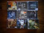 korn 9 x  cd, Cd's en Dvd's, Cd's | Hardrock en Metal, Ophalen of Verzenden, Zo goed als nieuw