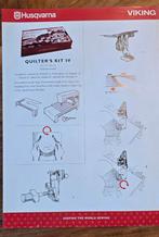 Husqvarna Viking Quilter's Kit IV, Hobby en Vrije tijd, Naaimachines en Toebehoren, Ophalen of Verzenden, Zo goed als nieuw, Toebehoren