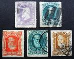 Brazilië Klassiek kavel 19e eeuw Keizer Pedro II rond 1870, Ophalen of Verzenden, Gestempeld, Zuid-Amerika