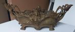 Bronzen Jugendstil jardiniere, Ophalen of Verzenden, Brons