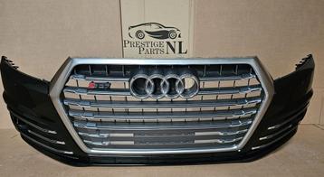 Voorbumper Audi Q7 4M0 SQ7 4M Origineel Bumper PDC KLS Zwart beschikbaar voor biedingen