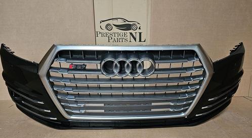 Voorbumper Audi Q7 4M0 SQ7 4M Origineel Bumper PDC KLS Zwart, Auto-onderdelen, Carrosserie en Plaatwerk, Bumper, Audi, Voor, Gebruikt