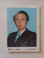 Oud plaatje E.v. Loon, Olympische Spelen 1952, Ophalen of Verzenden, Gebruikt