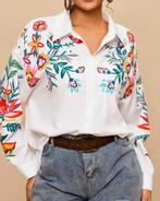 Blouse Evi (44 tm 52) ** NIEUW **, Verzenden, Nieuw, Wit, Blouse of Tuniek