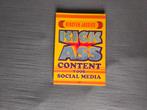 KickAss content voor social media boek, Boeken, Ophalen of Verzenden, Zo goed als nieuw, Management