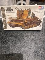 Tamiya Flakpanzer IV Möbelwagen 1:35 Model Kit, Tank, 1:32 tot 1:50, Ophalen of Verzenden, Zo goed als nieuw