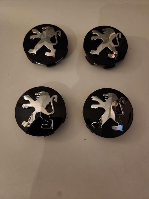 Nieuwe 58 mm naafdoppen/naafkappen voor peugeot., Auto diversen, Wieldoppen, Nieuw, Ophalen of Verzenden
