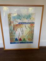 Mooi schilderij aquarel, Ophalen of Verzenden