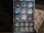 Te koop 17 mooie frozen kerstballen, Ophalen of Verzenden